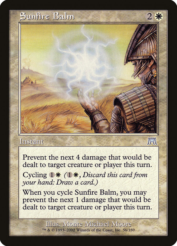 Sunfire Balm [Onslaught] | Exor Games Dartmouth