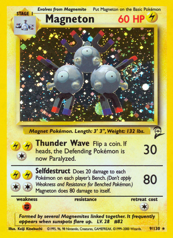 Magneton (9/130) [Base Set 2] | Exor Games Dartmouth