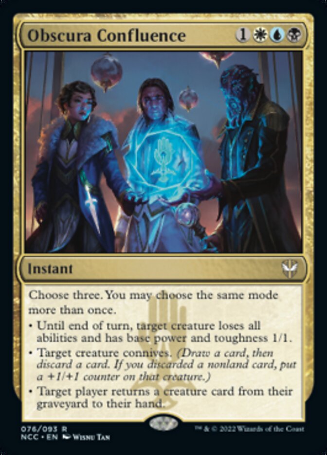Obscura Confluence [Streets of New Capenna Commander] | Exor Games Dartmouth
