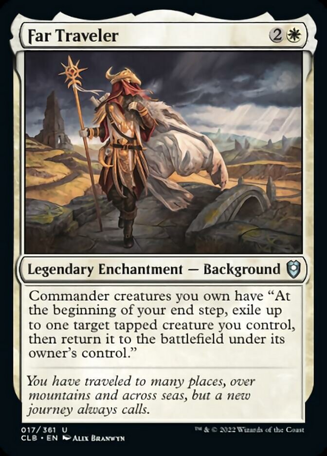 Far Traveler [Commander Legends: Battle for Baldur's Gate] | Exor Games Dartmouth