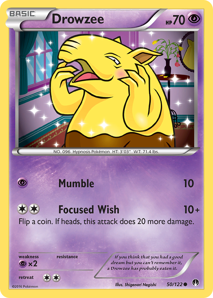 Drowzee (50/122) [XY: BREAKpoint] | Exor Games Dartmouth