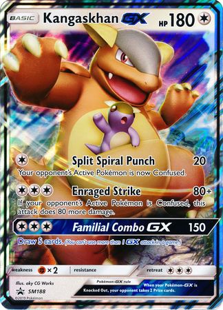 Kangaskhan GX (SM188) (Jumbo Card) [Sun & Moon: Black Star Promos] | Exor Games Dartmouth