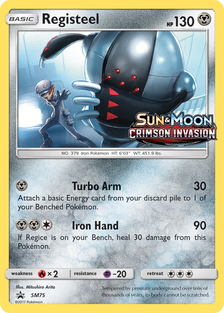 Registeel (SM75) [Sun & Moon: Black Star Promos] | Exor Games Dartmouth