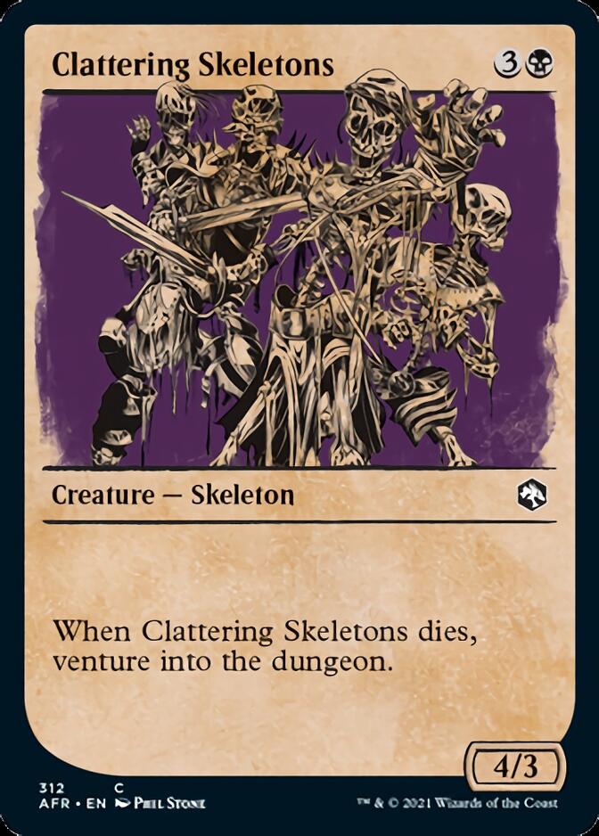 Clattering Skeletons (Showcase) [Dungeons & Dragons: Adventures in the Forgotten Realms] | Exor Games Dartmouth