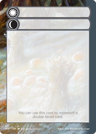 Helper Card (6/9) [Innistrad: Midnight Hunt Tokens] | Exor Games Dartmouth