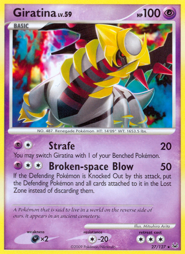 Giratina (27/127) [Platinum: Base Set] | Exor Games Dartmouth