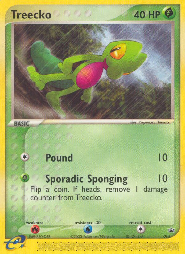 Treecko (016) [Nintendo: Black Star Promos] | Exor Games Dartmouth