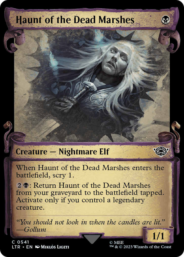 Haunt of the Dead Marshes [The Lord of the Rings: Tales of Middle-Earth Showcase Scrolls] | Exor Games Dartmouth