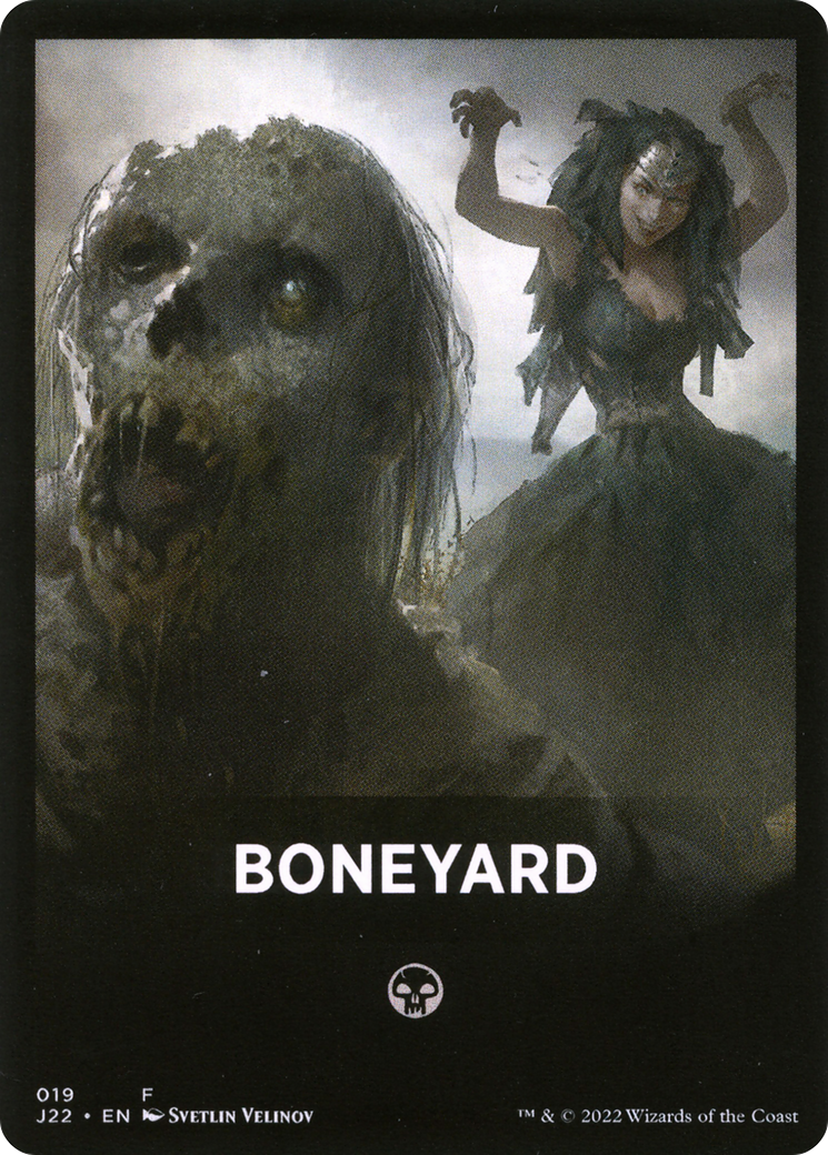 Boneyard Theme Card [Jumpstart 2022 Front Cards] | Exor Games Dartmouth