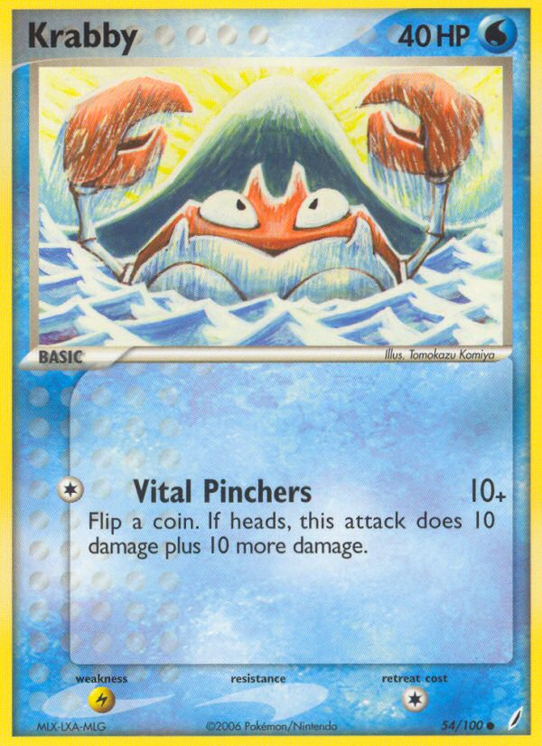 Krabby (54/100) [EX: Crystal Guardians] | Exor Games Dartmouth