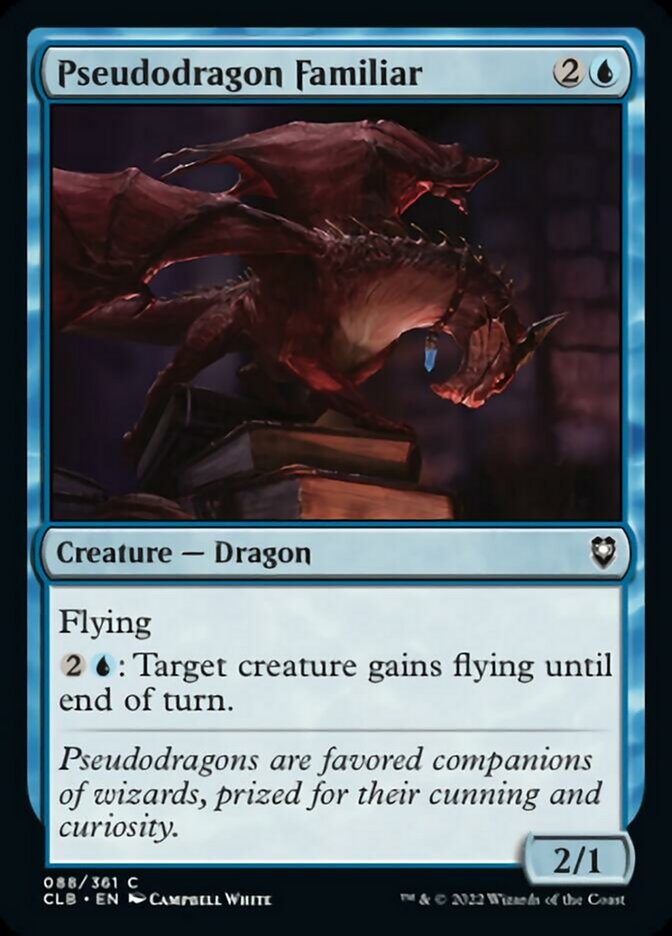 Pseudodragon Familiar [Commander Legends: Battle for Baldur's Gate] | Exor Games Dartmouth