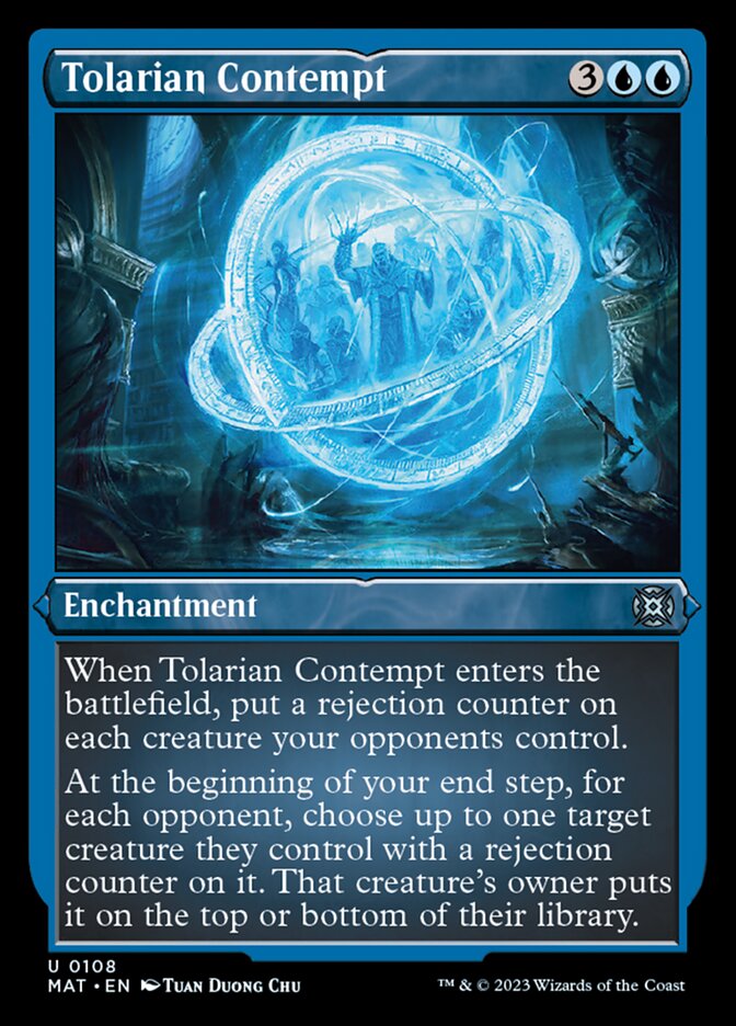 Tolarian Contempt (Foil Etched) [March of the Machine: The Aftermath] | Exor Games Dartmouth