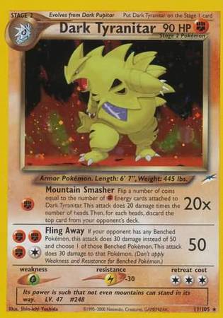 Dark Tyranitar (11/105) [Neo Destiny Unlimited] | Exor Games Dartmouth