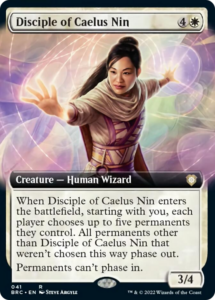 Disciple of Caelus Nin (Extended Art) [The Brothers' War Commander] | Exor Games Dartmouth