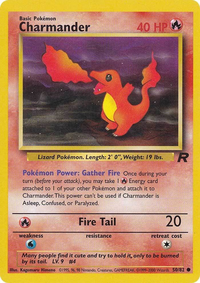 Charmander (50/82) [Team Rocket Unlimited] | Exor Games Dartmouth