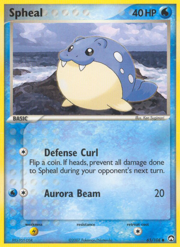 Spheal (65/108) [EX: Power Keepers] | Exor Games Dartmouth