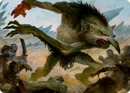 Troll Art Card [Dungeons & Dragons: Adventures in the Forgotten Realms Art Series] | Exor Games Dartmouth