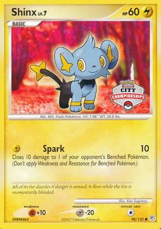 Shinx (98/130) (City Championships Promo) [Nintendo: Black Star Promos] | Exor Games Dartmouth