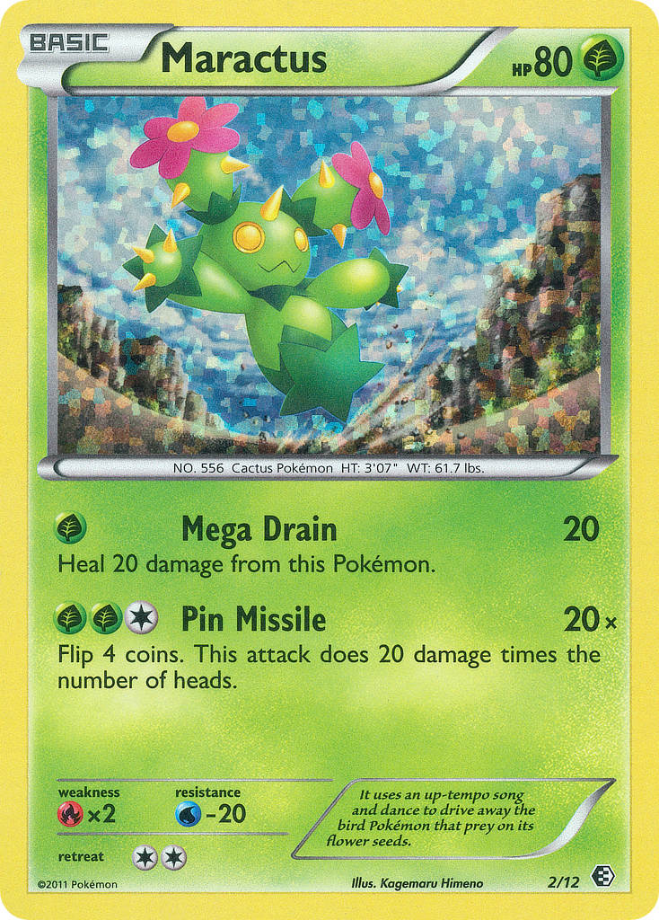 Maractus (2/12) [McDonald's Promos: 2011 Collection] | Exor Games Dartmouth