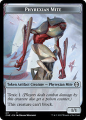 Phyrexian Mite // Phyrexian Insect Double-Sided Token [Phyrexia: All Will Be One Commander Tokens] | Exor Games Dartmouth