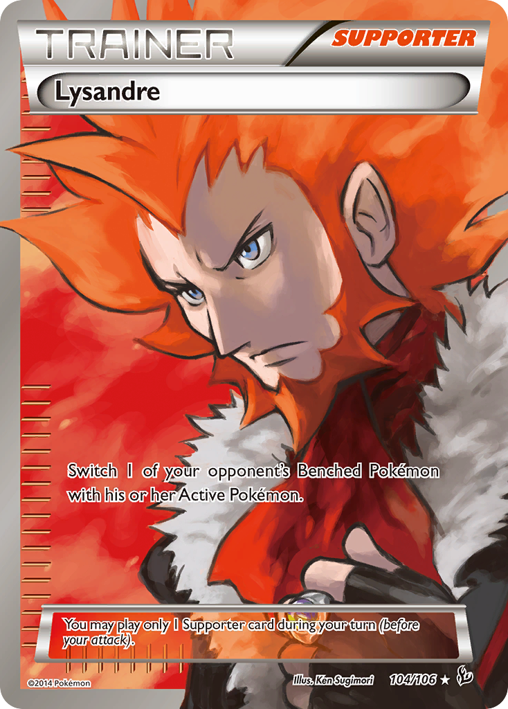 Lysandre (104/106) [XY: Flashfire] | Exor Games Dartmouth