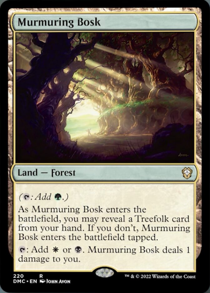 Murmuring Bosk [Dominaria United Commander] | Exor Games Dartmouth