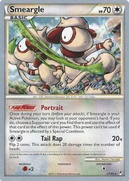 Smeargle (8/90) (Eeltwo - Chase Moloney) [World Championships 2012] | Exor Games Dartmouth