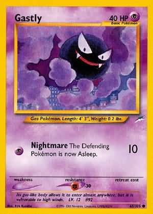 Gastly (65/105) [Neo Destiny Unlimited] | Exor Games Dartmouth