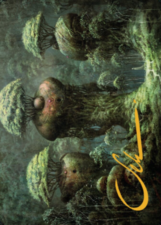 Forest Art Card (Gold-Stamped Signature) [Dominaria United Art Series] | Exor Games Dartmouth