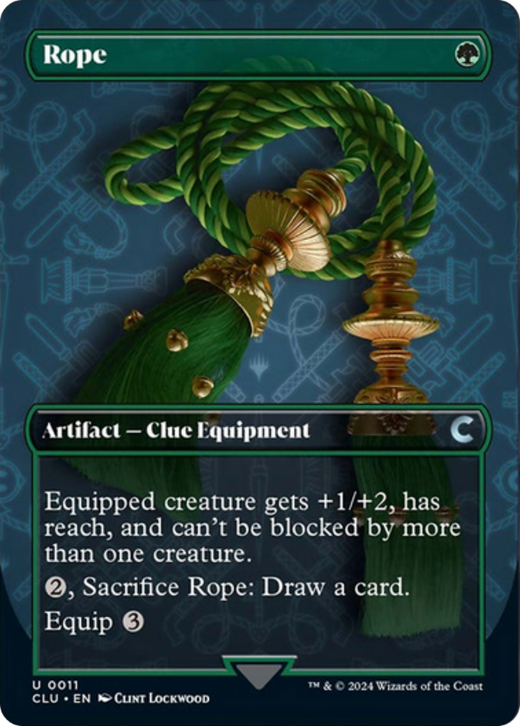 Rope (Borderless) [Ravnica: Clue Edition] | Exor Games Dartmouth