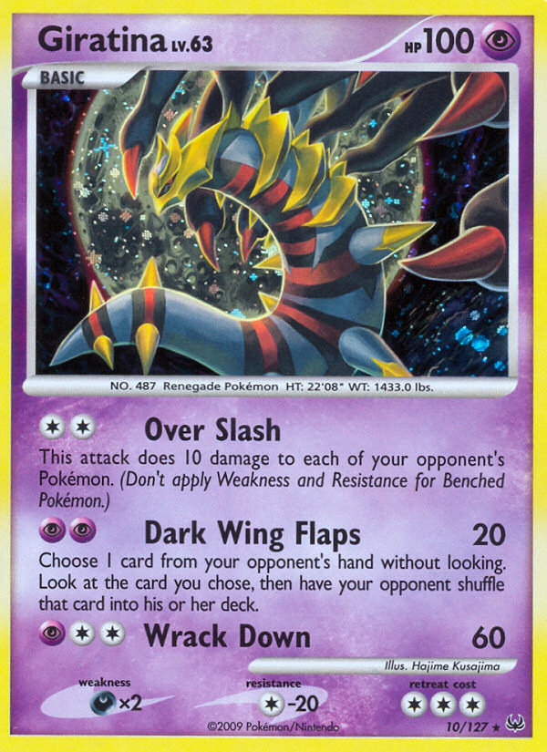 Giratina (10/127) [Platinum: Base Set] | Exor Games Dartmouth