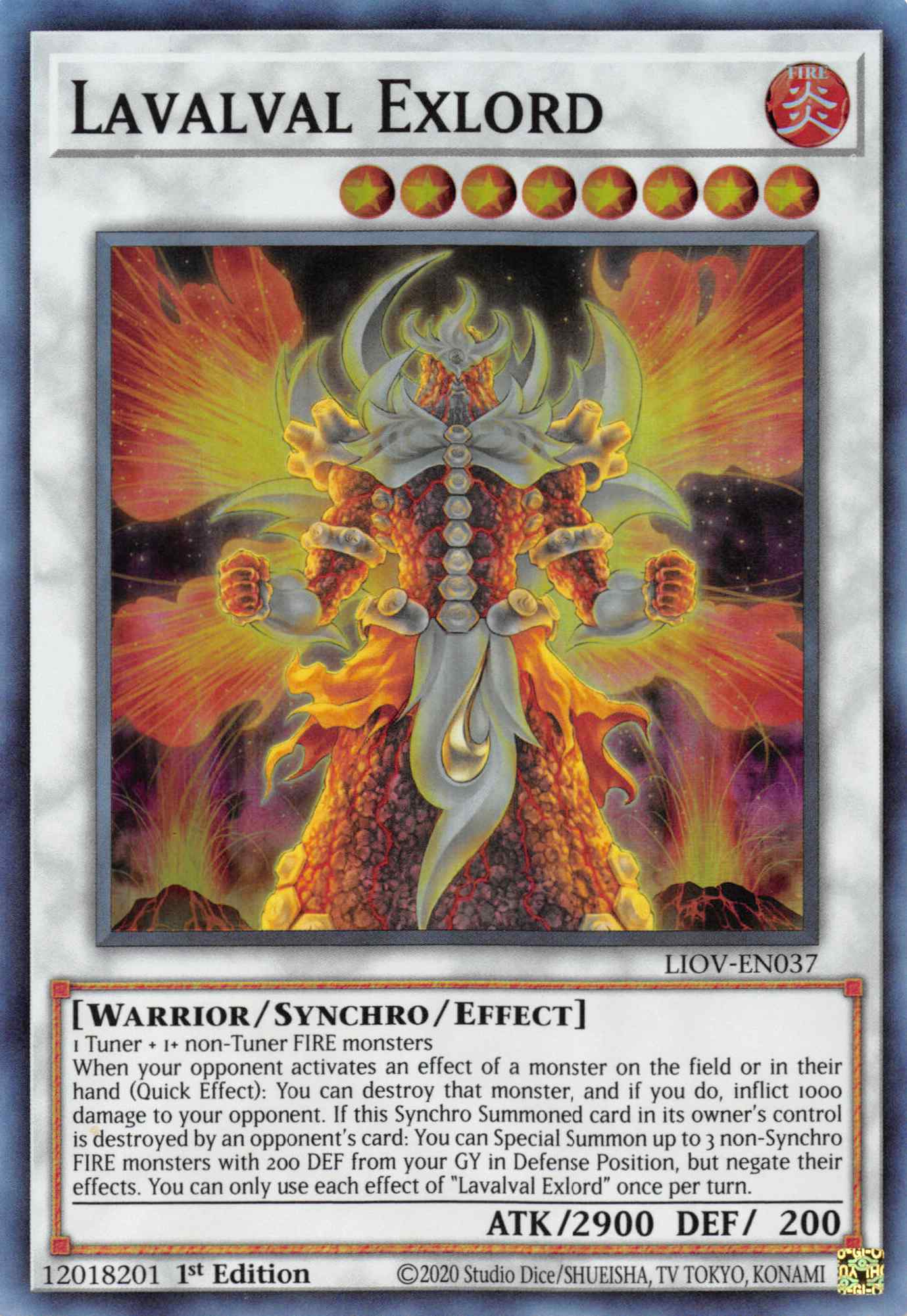 Lavalval Exlord [LIOV-EN037] Super Rare | Exor Games Dartmouth