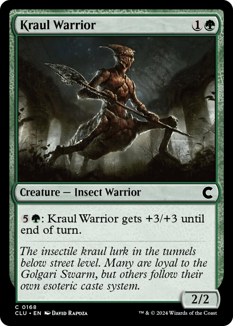 Kraul Warrior [Ravnica: Clue Edition] | Exor Games Dartmouth