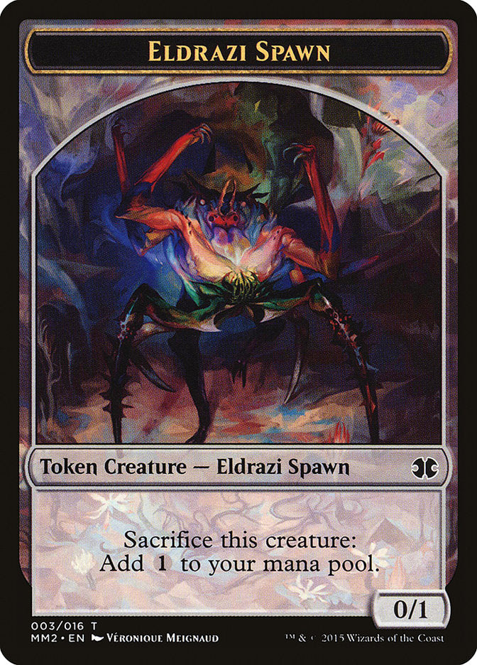 Eldrazi Spawn (003/016) [Modern Masters 2015 Tokens] | Exor Games Dartmouth