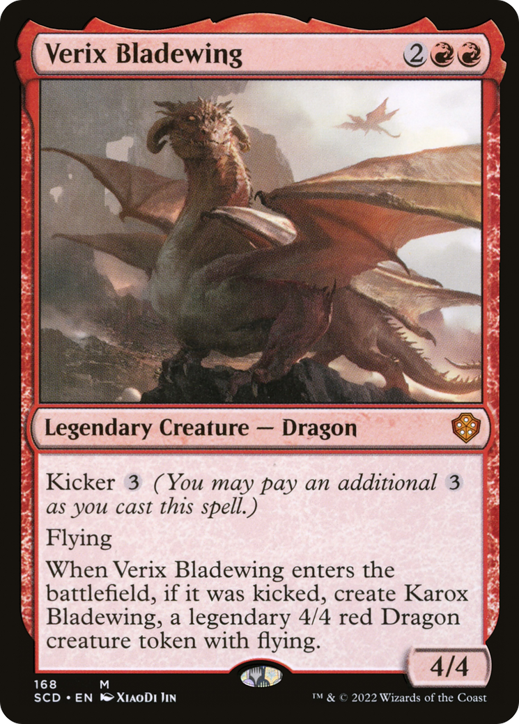 Verix Bladewing [Starter Commander Decks] | Exor Games Dartmouth