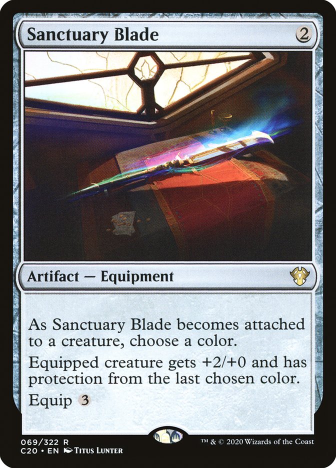 Sanctuary Blade [Commander 2020] | Exor Games Dartmouth