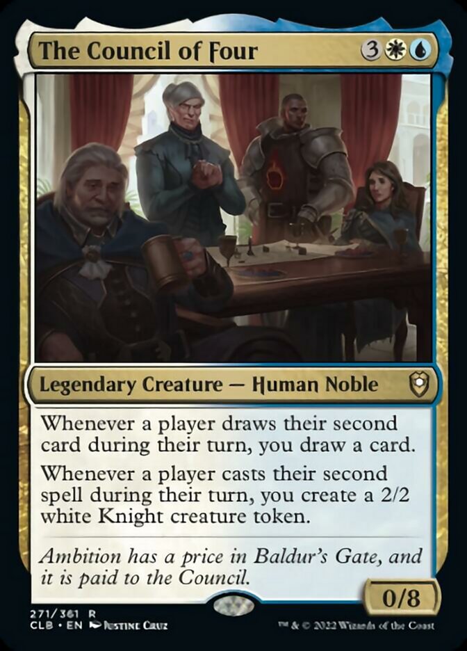 The Council of Four [Commander Legends: Battle for Baldur's Gate] | Exor Games Dartmouth