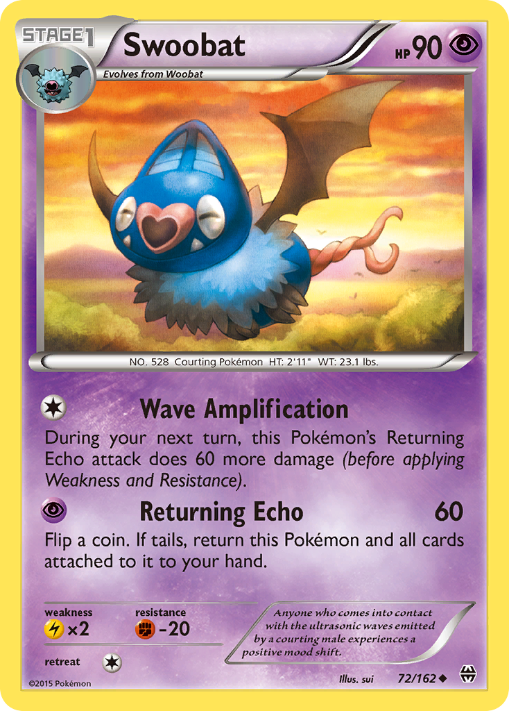 Swoobat (72/162) [XY: BREAKthrough] | Exor Games Dartmouth