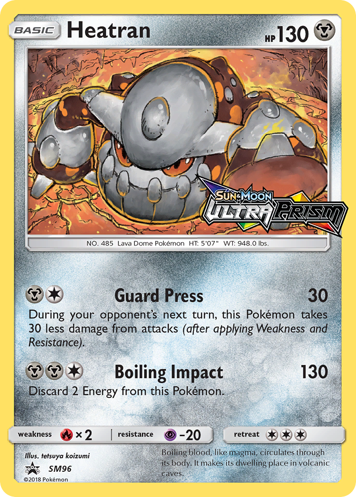 Heatran (SM96) [Sun & Moon: Black Star Promos] | Exor Games Dartmouth