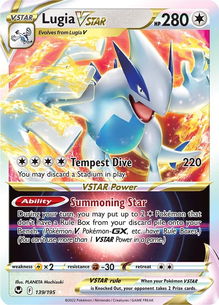 Lugia VSTAR (139/195) [Sword & Shield: Silver Tempest] | Exor Games Dartmouth