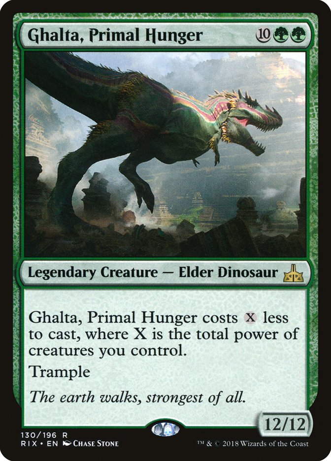 Ghalta, Primal Hunger [Rivals of Ixalan] | Exor Games Dartmouth