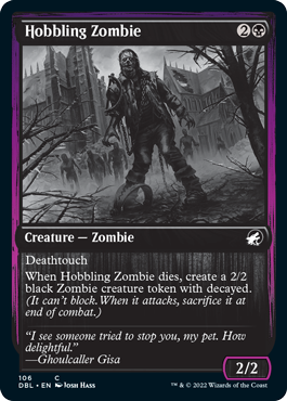 Hobbling Zombie [Innistrad: Double Feature] | Exor Games Dartmouth