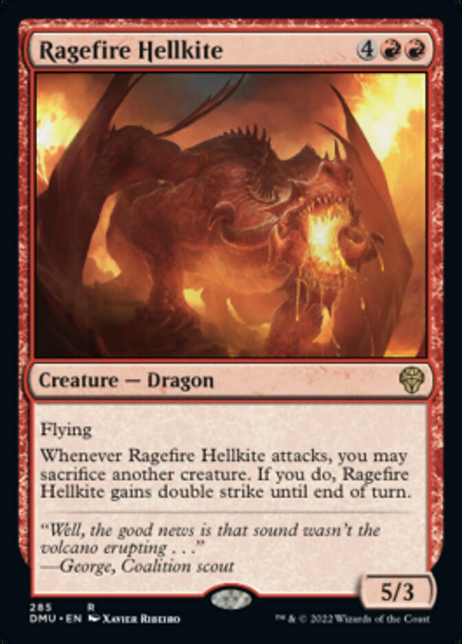 Ragefire Hellkite [Dominaria United] | Exor Games Dartmouth