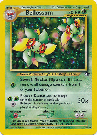 Bellossom (3/111) [Neo Genesis Unlimited] | Exor Games Dartmouth