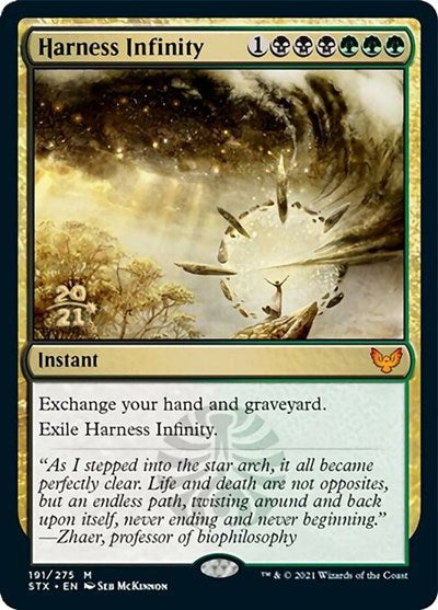 Harness Infinity [Strixhaven: School of Mages Prerelease Promos] | Exor Games Dartmouth