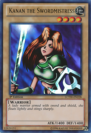 Kanan the Swordmistress [LCYW-EN228] Ultra Rare | Exor Games Dartmouth