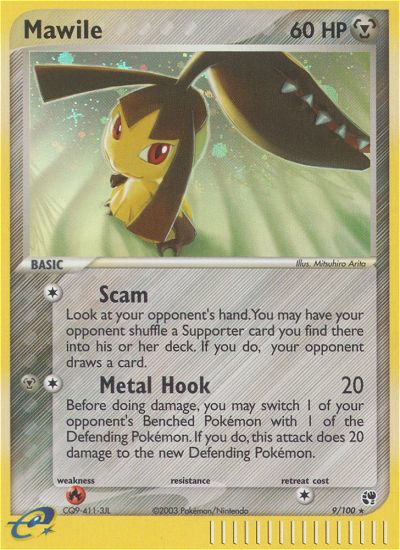 Mawile (9/100) [EX: Sandstorm] | Exor Games Dartmouth