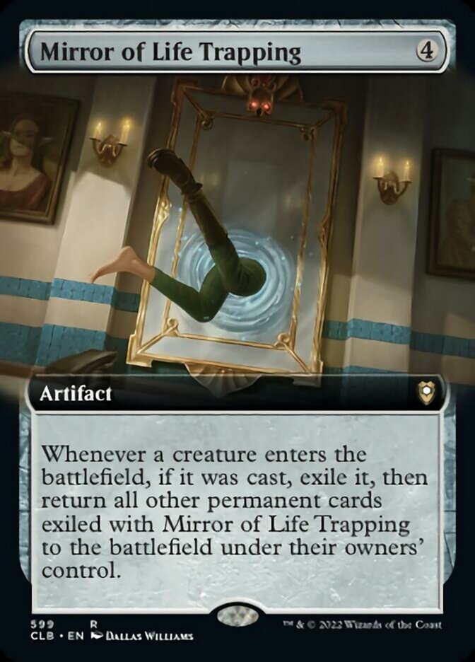 Mirror of Life Trapping (Extended Art) [Commander Legends: Battle for Baldur's Gate] | Exor Games Dartmouth