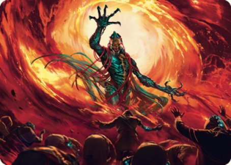 Gix, Yawgmoth Praetor Art Card [The Brothers' War Art Series] | Exor Games Dartmouth