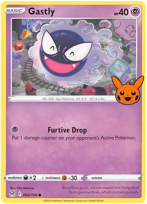 Gastly (064/196) [Trick or Trade 2023] | Exor Games Dartmouth